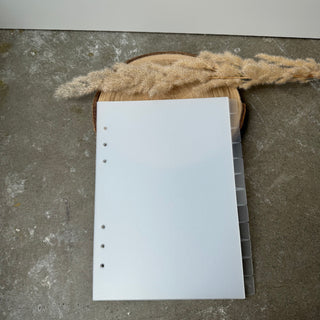 Index für A5 Binder - 12 Register