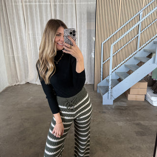 Hose Comfy - Creme x Olive