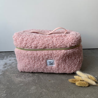 Fluffy Makeup Bag - Babyrosa