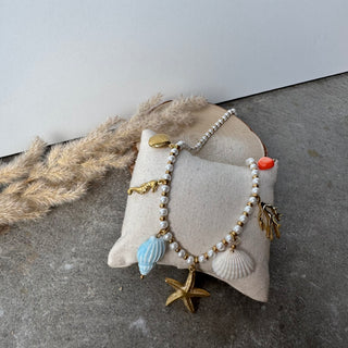 Kreta Pearls Kette | Gold