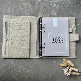 Kalender 2026 Einlagen A5 gelocht