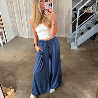Basic Stoffhose - Ocean (XS-XXL)