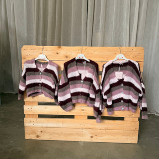 Strickjacke Leonie KIDS - Berry