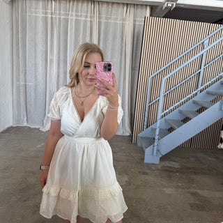 Kleid Dressup - Creme