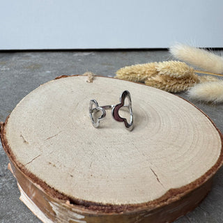 Big Flowers Ring | Silber