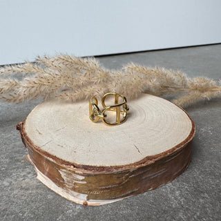Double D Ring | Gold