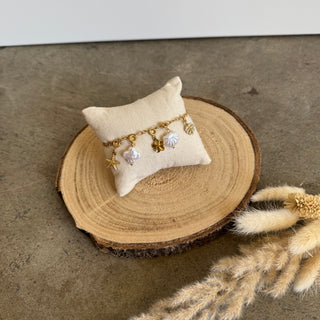 Tiny Charms Armband | Gold