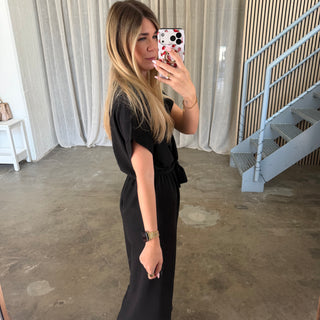 Classy Jumpsuit - Schwarz