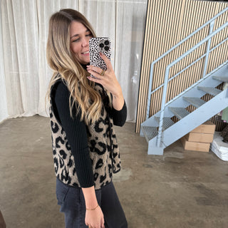 Leo Weste - Schwarz x Beige