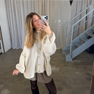 Blusen Rock - Taupe