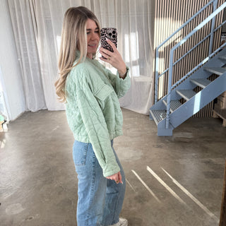 Steppjacke Spring - Lime