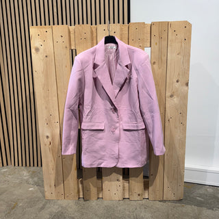 Long Oversized Blazer - Babyrosa