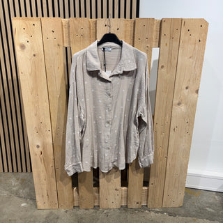 Musselinbluse Herz