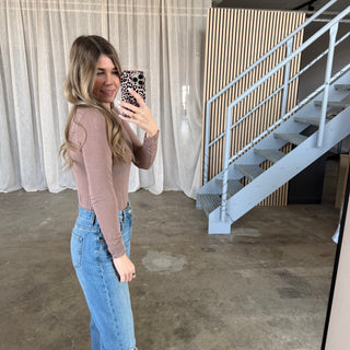 Sheer Longsleeve - Hell Taupe
