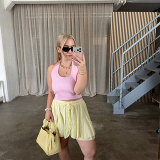 Sunny Shorts - Butter Yellow