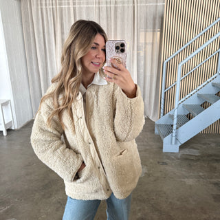 Teddy Wendejacke - Creme