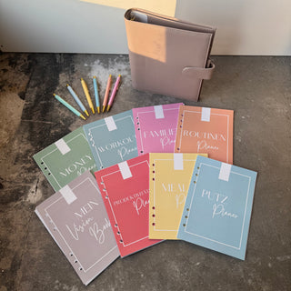 Planer Bundle - A5 Binder Toffee