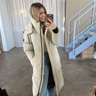 Wintermantel - Beige