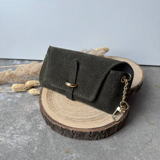 Sonnenbrillen Case - Wildleder