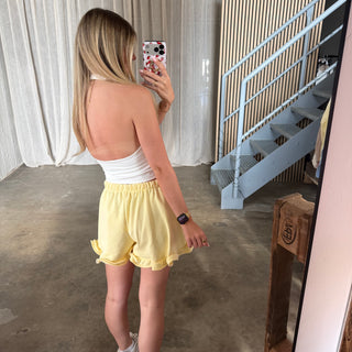 Cutie Shorts - Butter Yellow