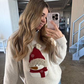 Weihnachts Pulli - Schneemann
