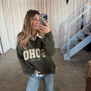 Pullover Soho - Olive