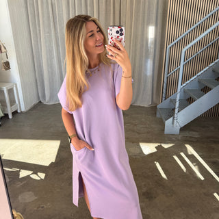 Oversize Kleid Molly - Flieder