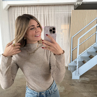 Cozy Longsleeve - Beige