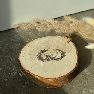 Small Grace Creolen I Silber