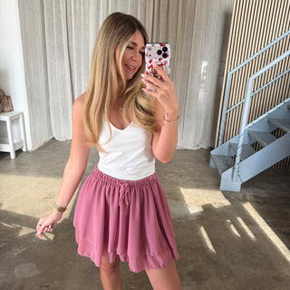 Soft Flow Shorts - Berry