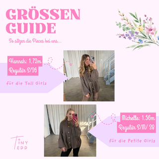 Oversized Strickjacke - Creme