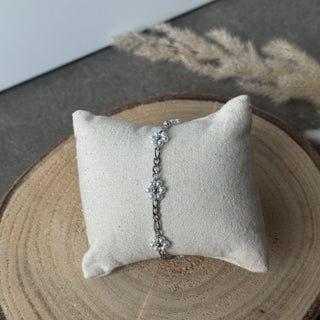 Cute Bloom Armband | Silber