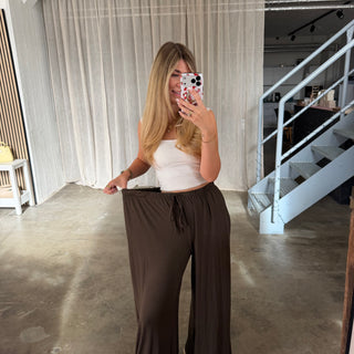Basic Stoffhose - Espresso (XS-XXL)