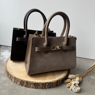 Mini Pippa De Luxe Tasche - Taupe