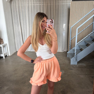 Cutie Shorts - Peachy Orange