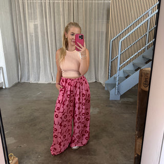 Sommerhose Amalfi Bloom - Pinky