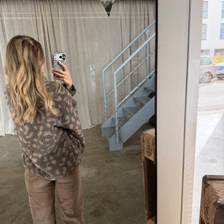 Normalsize Teddy Jacke - Leo Taupe