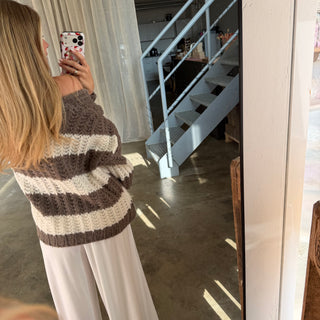 Strickjacke Lima - Taupe