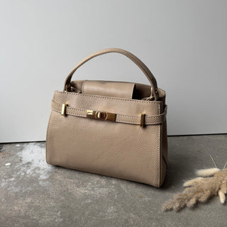 Mini Poppy De Luxe Tasche - Beige