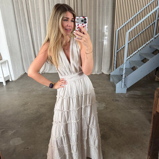 Kleid Stella - Hellbeige