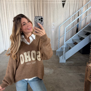 Pullover Soho - Camel