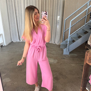 Classy Jumpsuit - Pink