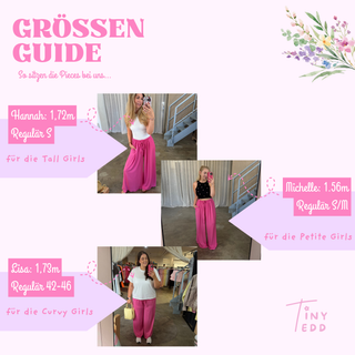 Basic Stoffhose -  Pinky (XS-XXL)