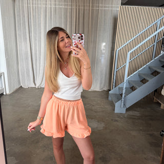 Cutie Shorts - Peachy Orange