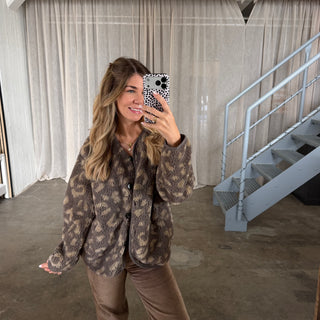 Normalsize Teddy Jacke - Leo Taupe