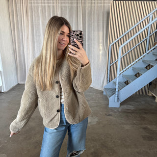 Normalsize Teddy Jacke - Beige