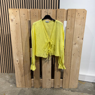 Musselinbluse Small Bow