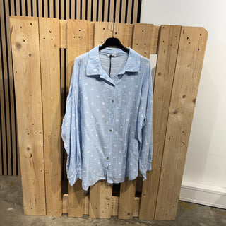 Musselinbluse Herz