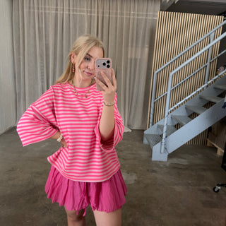 Oversize T-Shirt Solei - Rosa x Pink
