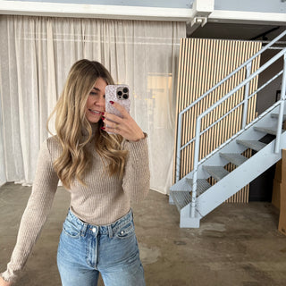 Cozy Longsleeve - Beige